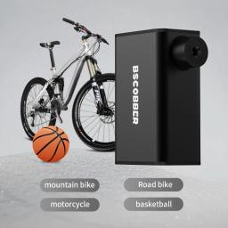 BSBBER-Bomba De Ar Elétrica Para Bicicleta, Moto, Bolas, Acessórios De Bicicleta, Inflator De Pneus, Super Mini Bolso, Bolso, 100PSI - Image 2