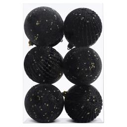 Lantejoulas Hanging Bauble Ornaments Box Set, Pingente De Natal, Acessórios De Árvore De Natal, Decoração De Casa, 12Pcs, 8cm - Image 6