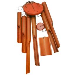 Sinos de vento de bambu 75cm, sinos de vento, artesanato para jardim ao ar livre, pátio, decoração de casa, meditação zen, corda vintage, quintal blacony - Image 2