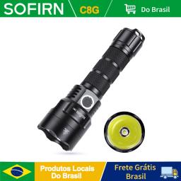 Sofirn C8G 21700 Powerful Tactical Flashlight SST40 2000lm 18650 A lanterna LED de alta potência mais potente do mundo com 2 conjuntos de indicadores de rampa ATR Lanterna para acampamento e caminhada ao ar livre - Image 1