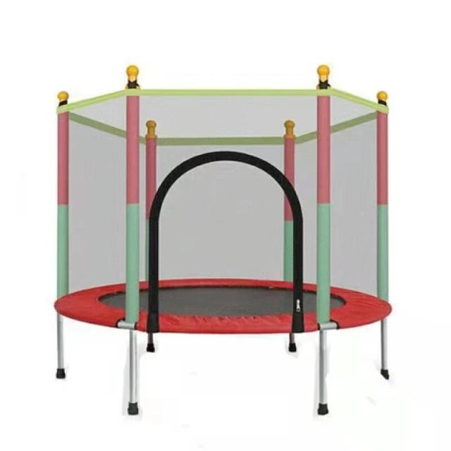 Mini trampolim com gabinete para crianças - Fitness para interiores e exteriores da China