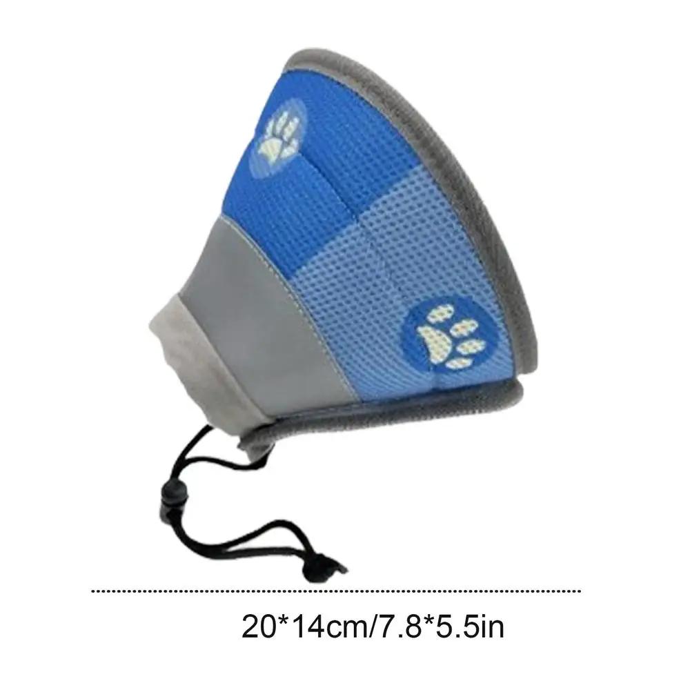 Colar Recuperação Ajustável para Animais de Estimação, Portátil, Macio, Protetor, Respirável, Cone para Gatinhos e Filhotes - Image 1