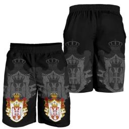 Calções de praia masculinos esportivos, estampa 3D, bandeira Strava, calções de surf, esportes populares, sunga, roupas de banho, verão, verão - Image 5