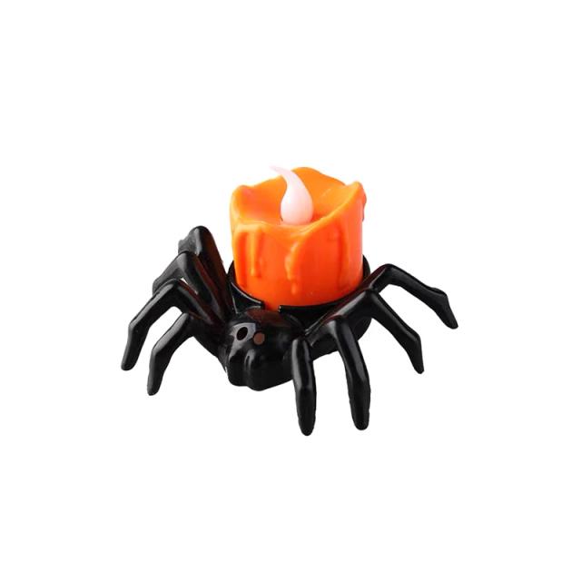 Decoração DIY de Halloween: Aranha com Olhos Brilhantes para uma Atmosfera Assustadora e Criativa na Festa