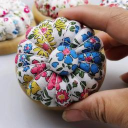 Abóbora Em Forma Magnética Agulha Pin Almofada, DIY Artesanato Suprimentos, Ponto Needlework Acessórios, Ferramenta de Costura, 1Pc - Image 4