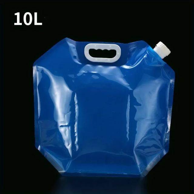 Recipiente de Água Dobrável para Camping e Caminhadas - 5L/10L