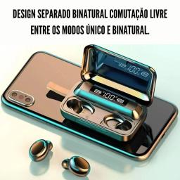 Auscultadores Bluetooth à prova d'água, estéreo 9D, graves altos, fones de ouvido esportivos, mãos livres, controle de toque, fones de ouvido sem fio Tws - Image 5