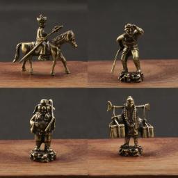 Miniaturas de Caráter Mitológico de Sun Wukong, Viagem ao Oeste, Mini Estátuas de Cobre, Cultura Tradicional Chinesa - Image 5