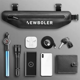 NEWBOLER-Sacos À Prova D' Água Da Bicicleta, Ciclismo Tubo Superior, Frente Bag Frame, MTB, Road Bike Acessórios, Triângulo Pannier - Image 4
