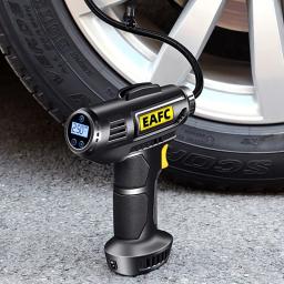 Bomba de ar portátil do carro com luz LED, Inflator Digital para motocicletas, bicicleta, barco, compressor, 12V - Image 1