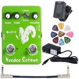 Joyo/iren fuzz efeito de guitarra elétrica, 3 modelos, mini pedal único, fuzz oitava vodu, true bypass efeitos, acessórios de guitarra - Image 1
