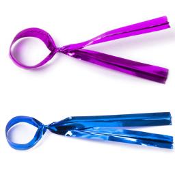 Laços metálicos coloridos para festa, pão, saco de doces, violoncelo, bolo Pops, 10cm, 100pcs - Image 6