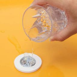 JJYY-Light Up LED Coaster, copos para bebidas, adesivos, garrafa de licor, esteira luminosa do copo, Club Bar Party, carro, casamento, decoração do vaso - Image 3