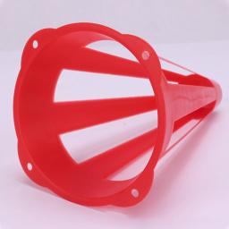 Cones de prática de futebol, 6 peças, à prova de vento, obstáculos de treinamento de plástico durável para agilidade de velocidade e treinos cardiovasculares - Image 2