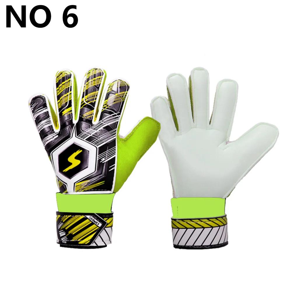 Luvas respiráveis profissionais do goleiro do futebol, Luvas do goleiro do futebol, Acessórios do treinamento dos esportes, dedo completo, proteção da mão - Image 1