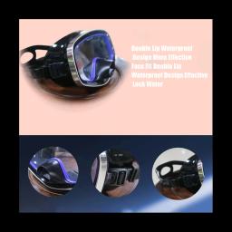 Máscara De Mergulho Máscara De Mergulho Adulto Ajustável Óculos De Natação Equipamento De Mergulho Profissional - Image 3