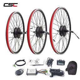 Kit de motor de cubo de bicicleta elétrica CSC 48V 500W 750W Engrenado 20 24 26 27,5 28 29 polegadas 700C Roda traseira dianteira SW900 Kit de conversão de ebike - Image 1