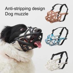 Anti-mordida mastigação cão boca capa, Grelha resistente ao rasgo, Focinho Pet ajustável, Cão suprimentos - Image 1