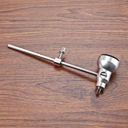 Tambor de pedal batedor para bumbo, metal tambor batedores, acessórios martelo, cor prata, 1 pc - Image 2