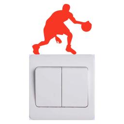 Interruptor de parede Decor Glow Adesivo, Decalque Luminoso, Futebol Patinação Artística, Tênis, Basquete, Tênis, Capacete, Voleibol, Evolução Esporte - Image 6