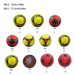 A bola de futebol para o treinamento do divertimento, bolas de futebol do PVC, durabilidade excelente, treinamento da equipe, tem a durabilidade excelente, ouro No.5 - Image 5