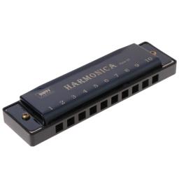 10 furos para instrumento musical Key of Blues gaita brinquedo educacional com fo 094C - Image 4