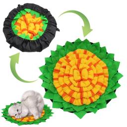 Tapete de atividade interativa para cães e gatos, Puzzle Toys, Enriquecimento Pet Mat, Nosework Feeding, Small Pets Treat Toy - Image 1