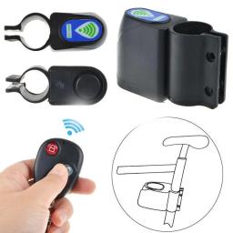 Bicicleta sem fio Lock Alarme, bicicleta Sistema de Segurança, Controle Remoto, Anti-Roubo - Image 1