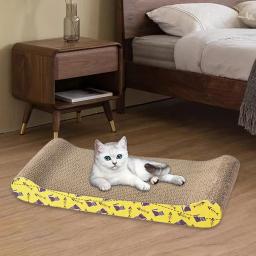 Arranhando Lounge Bed para gatos, Coçar Board, Coçar cama, Papelão, Scratch Pad, Ninho, Gatos pequenos, médios, grandes - Image 6