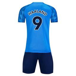 Conjunto de camisa de futebol de 3 peças para crianças e adultos, camisa de manga curta, treino de futebol juvenil, meninos e meninas - Image 1