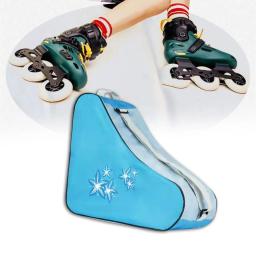 Roller Skate Carry Bag com alça de ombro, patinação sapatos Bolsa de transporte para patins de figura Ice Hockey Skate Quad Patins - Image 2