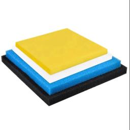 Espuma de filtragem para aquário, preto, azul, amarelo, 50cm x 50cm x 2cm, filtro bioquímico para tanque de peixes, almofada de esponja - Image 6