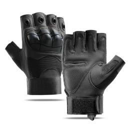 Luvas de Ciclismo e Caça Metade do Dedo para Homens e Mulheres, Acessórios MTB, Esportes ao Ar Livre, Acampamento, Caminhadas, Motocicleta, Bicicleta, Bicicleta - Image 3