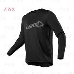 Motocicleta mountain bike equipe downhill camisa mtb offroad dh mx bicicleta locomotiva camisa cross country corrida mtb leatt corrida - Image 1