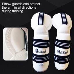 Equipamento de proteção de taekwondo para adultos e crianças, conjunto completo de proteção de braços e pernas, caneleira de karatê - Image 4