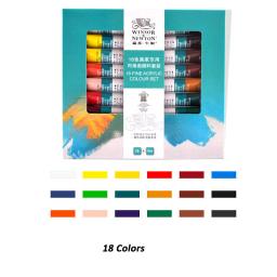 Conjunto de tintas acrílicas Kit de pintura a cores para artistas 12 ml Artesanato não tóxico Pintura Pigmento Canvas Rock Art DIY Ferramentas de desenho - Image 5