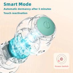 Bola rolante automática inteligente para gatos, brinquedos de gato elétrico interativo para treinamento de gatos, brinquedos de gatinho em movimento, acessórios para animais - Image 4