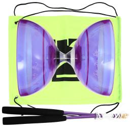 1 conjunto profissional diabolo de rolamento triplo diabolo brinquedo diabolo yoyo chinês diabolo brinquedo rolamento brinquedo de fitness para idosos - Image 3