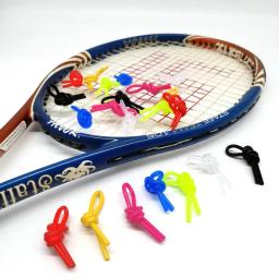 5 pçs raquete de tênis amortecedor de vibração string silicone gel nó forma amortecedor racquetball - Image 1