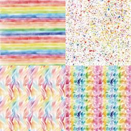 Panalisa-Bloco de Papel Scrapbook colorido do arco-íris, Scrapbooking, Scrapbooking modelado, Artesanato DIY, Fundo, 24 Folhas, 6 "x 6" - Image 4