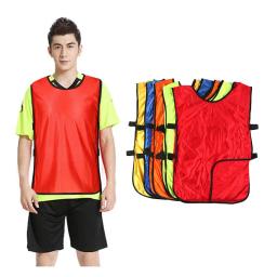 Equipe colete esportivo para adultos e crianças, treinamento de futebol, futebol, basquete, jogo, competição, grupo, jérsei, camisa, 1pc - Image 6
