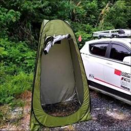 Barraca de chuveiro de privacidade portátil ao ar livre praia chuveiro wc para acampamento mudando tenda banheiro vestiário para praia natureza caminhada - Image 1