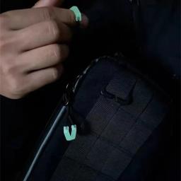 10 pçs puxadores de zíper em forma de u conveniente útil extrator de zíper jaqueta mochila mochila acessórios de zíper - Image 2