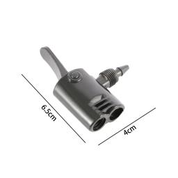 Acessório de ciclismo componente da bicicleta ciclo pneu tubo substituição presta cabeça dupla bomba ar adaptador válvula - Image 5