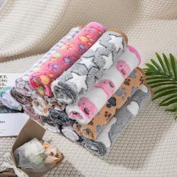 Tapete de cama aconchegante macio para cães pequenos e grandes, tapetes de viagem quentes, cobertor para buldogue francês, suprimentos para chihuahua, primavera e outono - Image 1