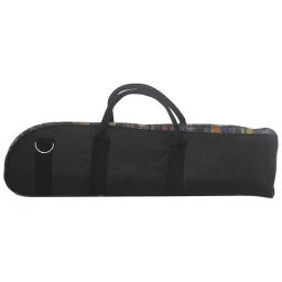 Impermeável Oxford pano trompete saco, carregando sacos de alça com bolsos laterais, latão instrumento acessórios, listras coloridas - Image 3