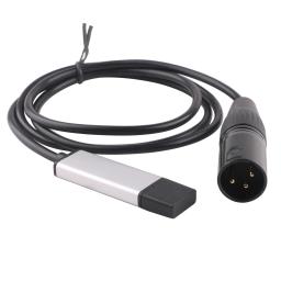 Adaptador de Interface USB para DMX, 3Pin, XLR, RS485, Cabo Conversor, Software de Suporte, Freestyler, Controlador DMX, Lightkey, Soundswitch, QLC - Image 2