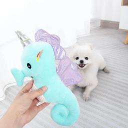 Squeak brinquedo de pelúcia para animais, mastigação molar durável, brinquedo interativo, apto para cachorro, desenhos animados, suprimentos para cães, 1pc - Image 2
