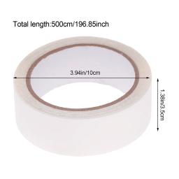 Tpu raquete de tênis cabeça proteção fita envoltório impacto reduzir guarda para equipamentos esportivos praia raquete quadro borda adesivo protetor - Image 6