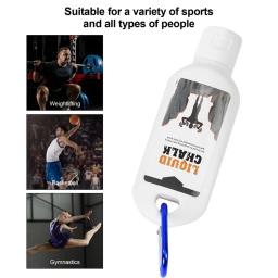 50ml esportes giz líquido pó de magnésio fitness levantamento de peso antiderrapante creme aperto levantamento de peso escalada ginásio esportes - Image 4